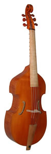 Meares style bass viol